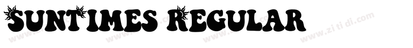 SunTimes Regular字体转换